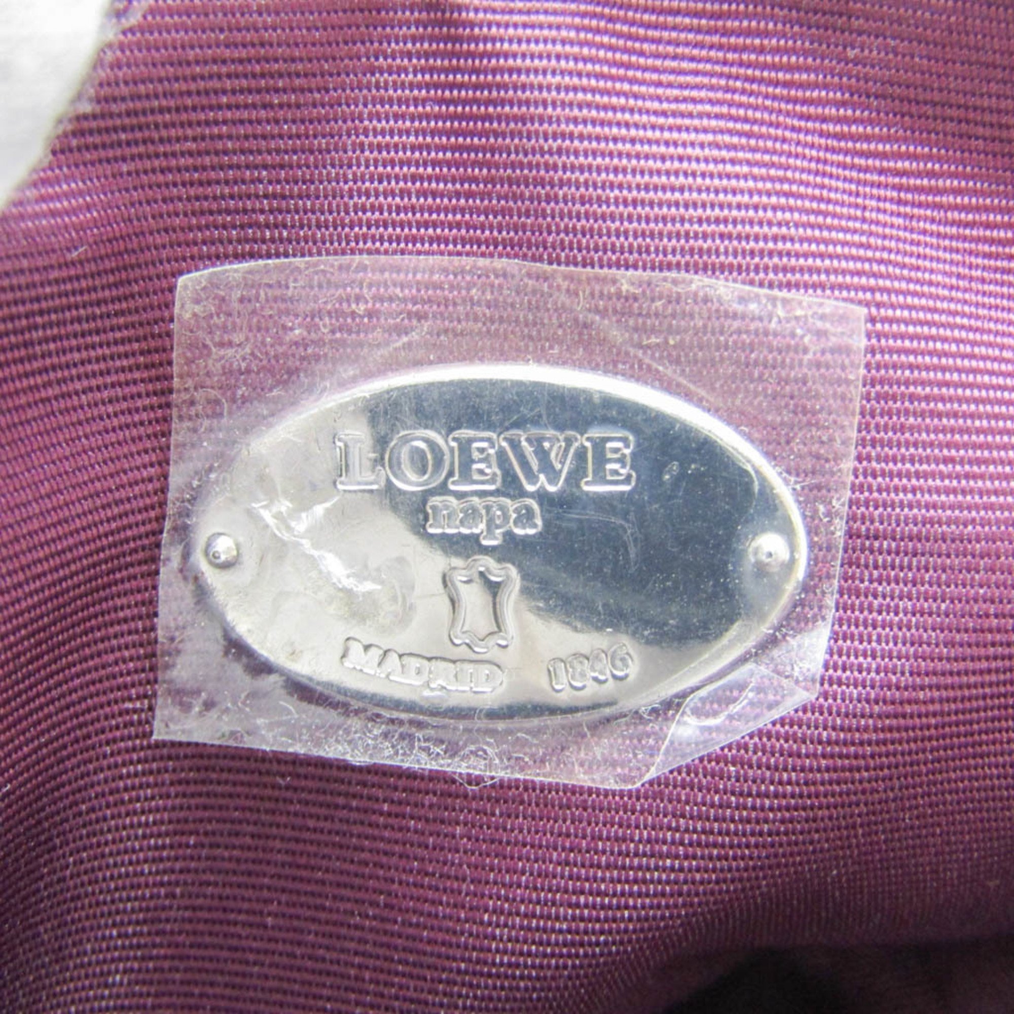 ロエベ(Loewe) アナグラム レディース,メンズ レザー 小銭入れ・コインケース ブルー