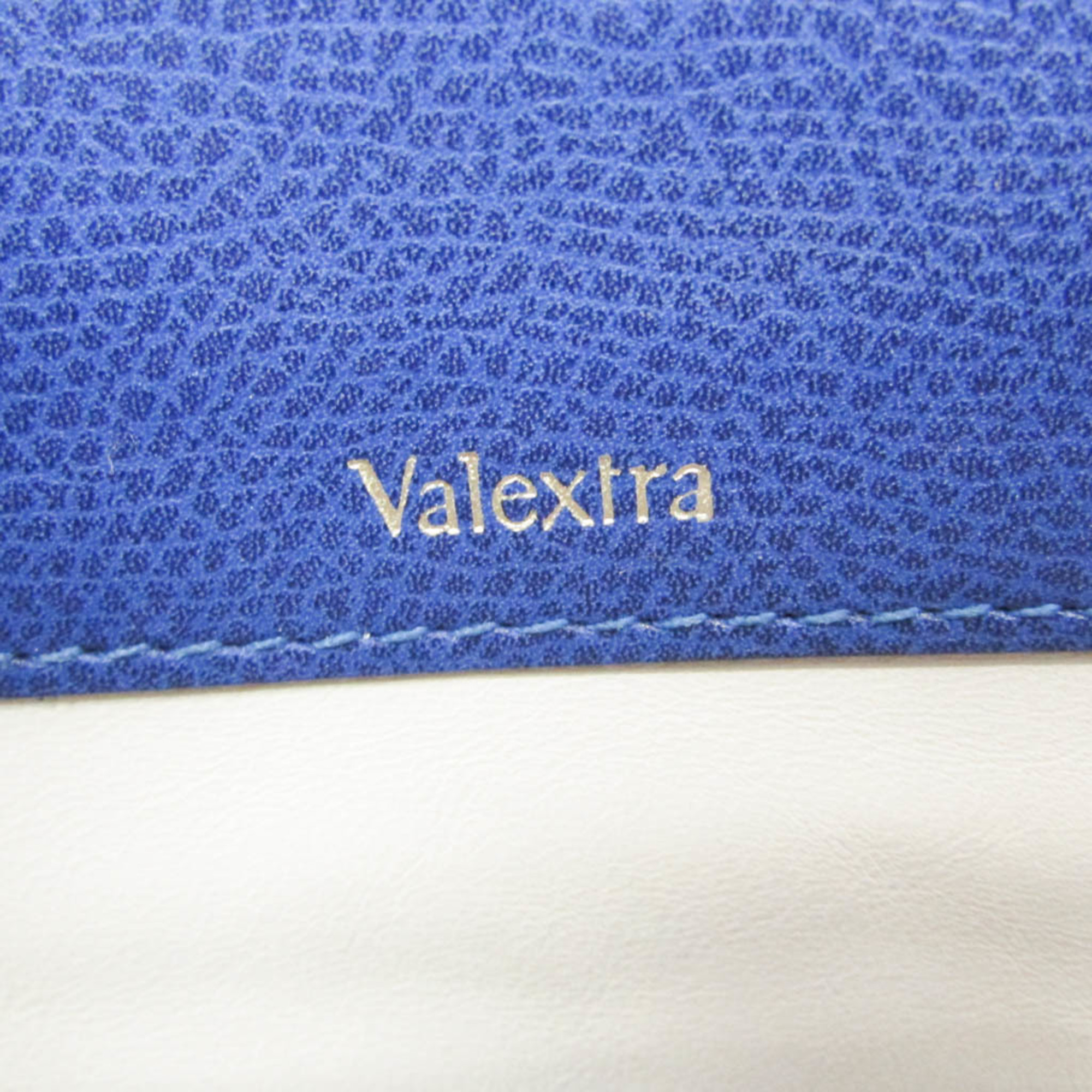 ヴァレクストラ(Valextra) メンズ,レディース レザー トートバッグ ブルー