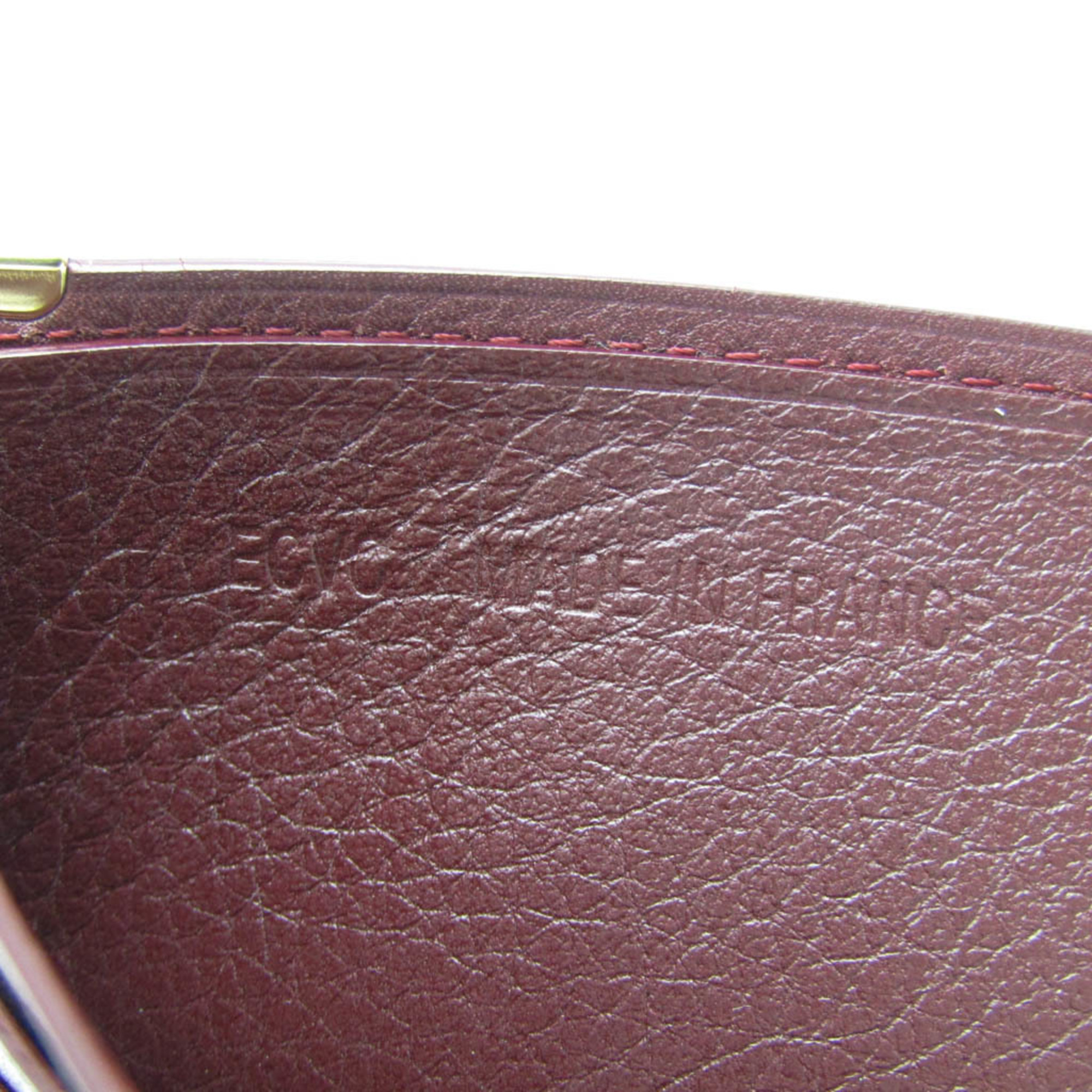 カルティエ(Cartier) マスト CRL3001368 メンズ  カーフスキン 財布（二つ折り） ボルドー