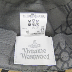 ヴィヴィアン・ウエストウッド(Vivienne Westwood) ロゴ VA-99144-73333 レディース バケットハット ベージュ,ブラック