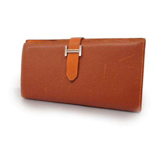 エルメス(Hermes) エルメス 長財布 ベアンスフレ □P刻印 ヴォー