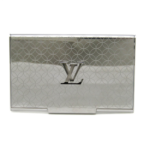 ルイ・ヴィトン(Louis Vuitton) ポルト カルト シャンゼリゼ M65227 メタル 名刺入れ シルバー