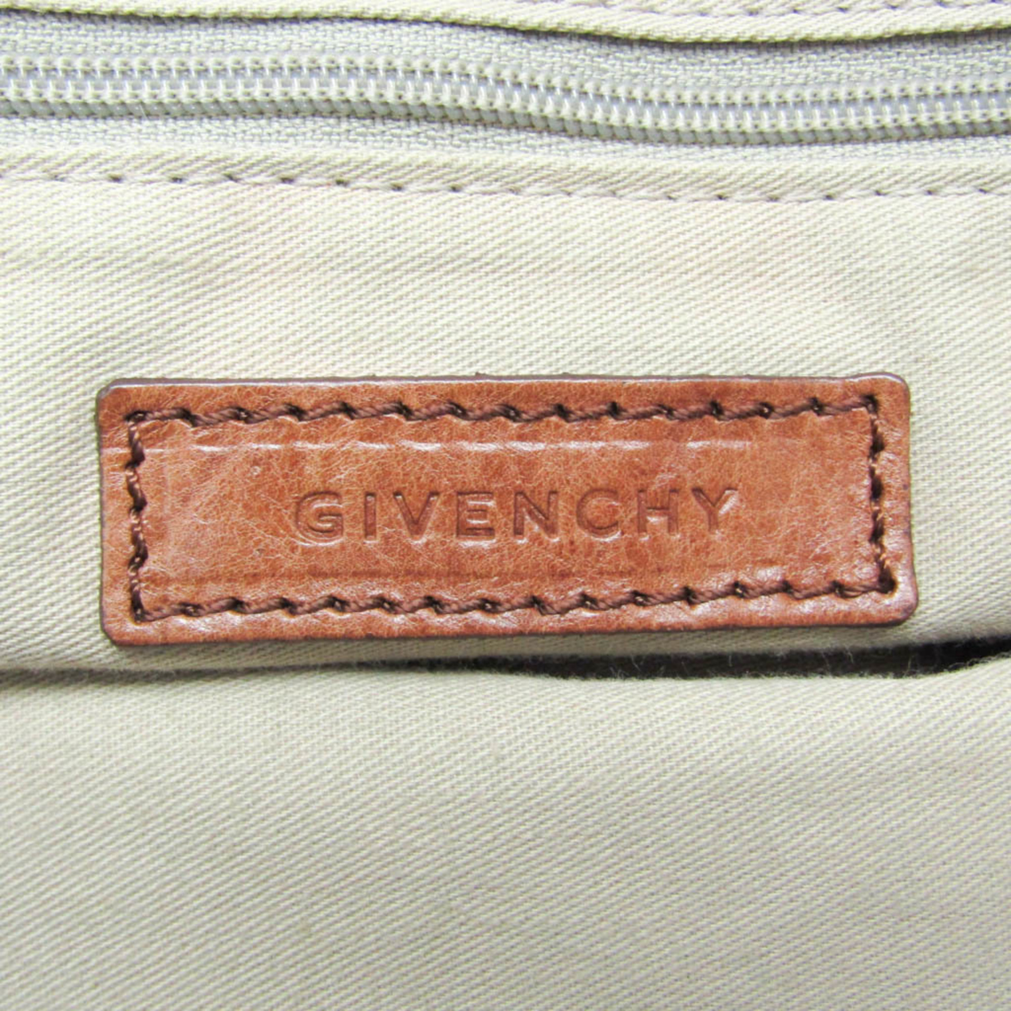 ジバンシィ(Givenchy) ナイチンゲール レディース レザー ハンドバッグ,ショルダーバッグ ブラウン