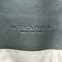 ボッテガ・ヴェネタ(Bottega Veneta) メンズ レザー ハンドバッグ ブラック