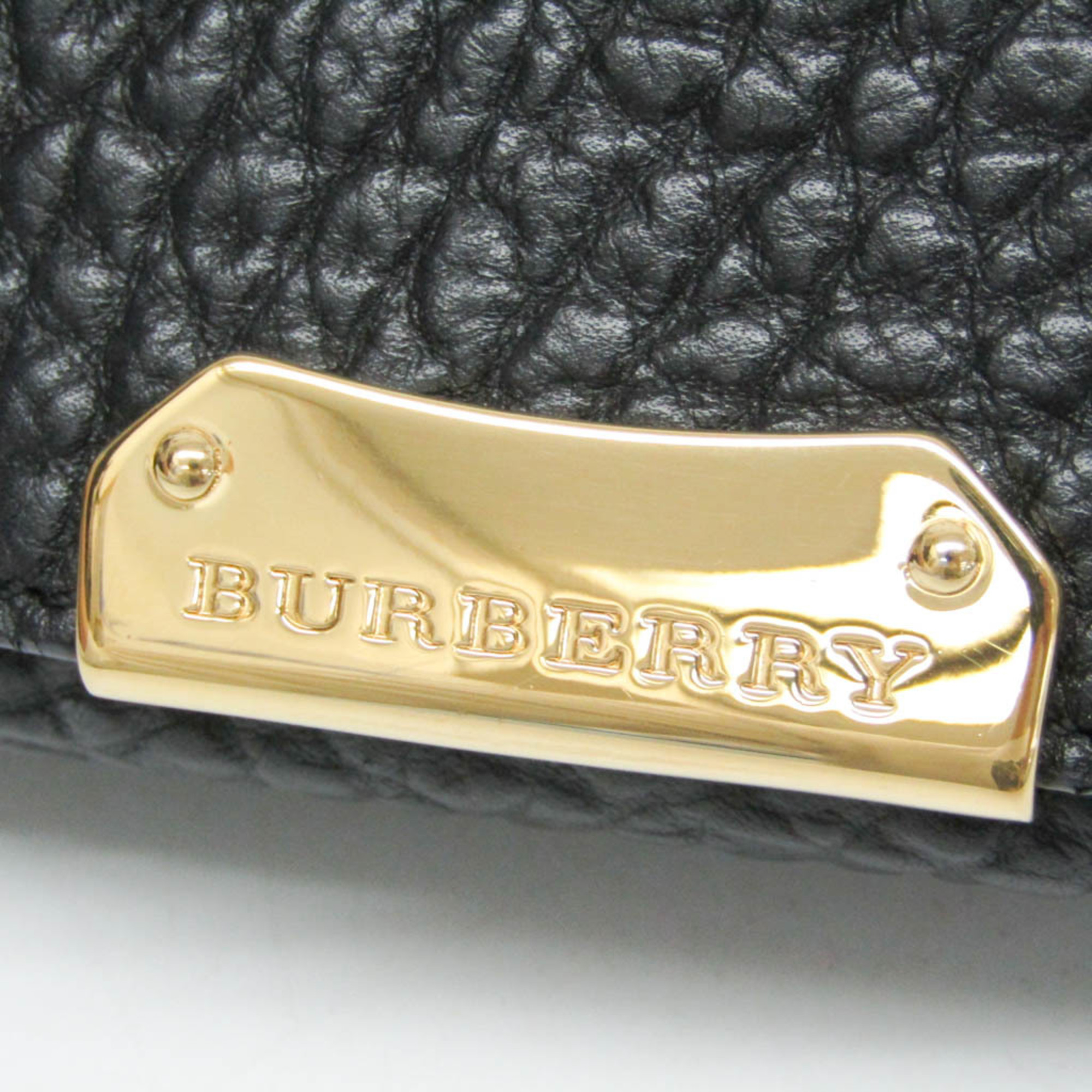 バーバリー(Burberry) 3904112 レディース レザー ショルダーバッグ ブラック