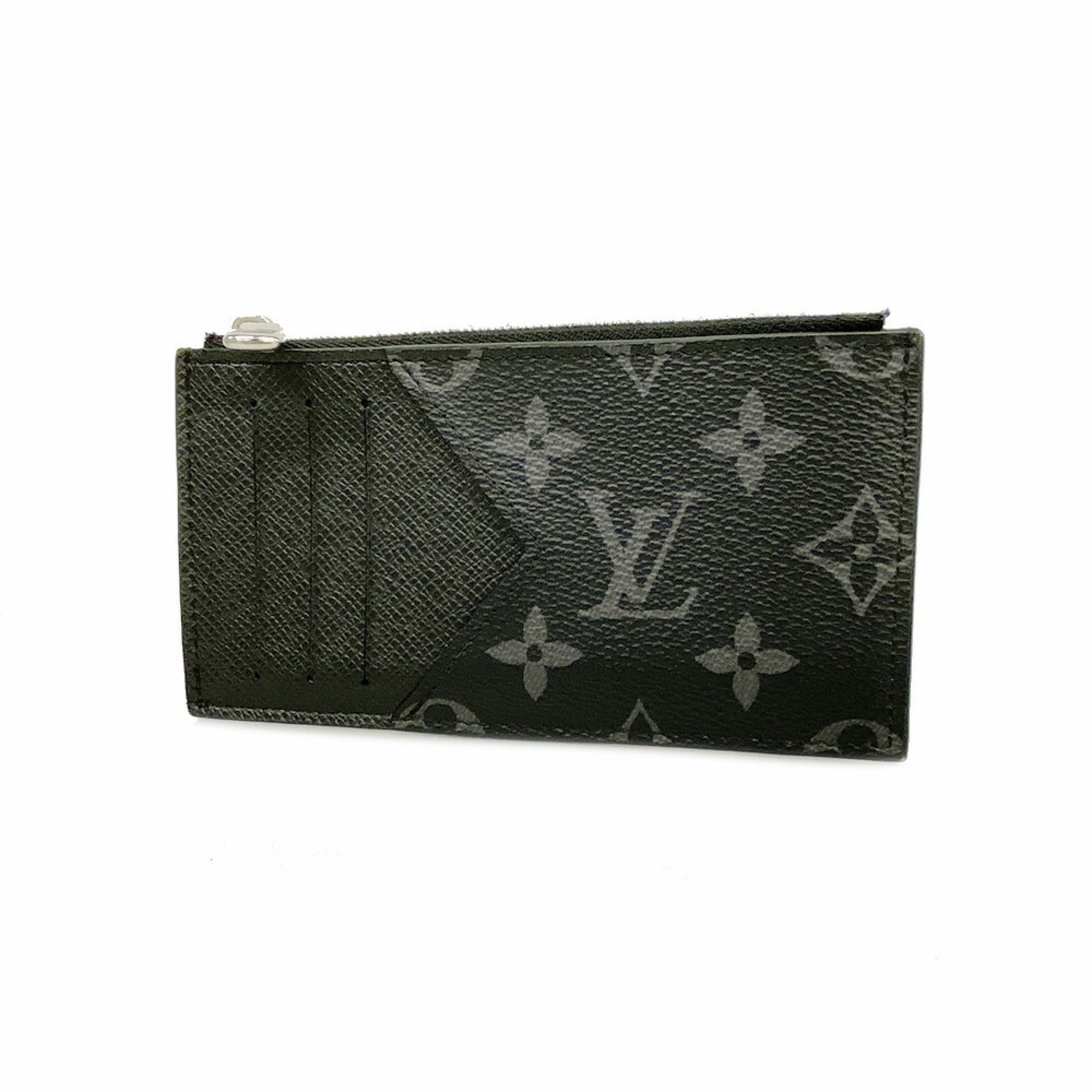 LOUIS VUITTON ルイヴィトン 財布・コインケース - 黒(総柄)