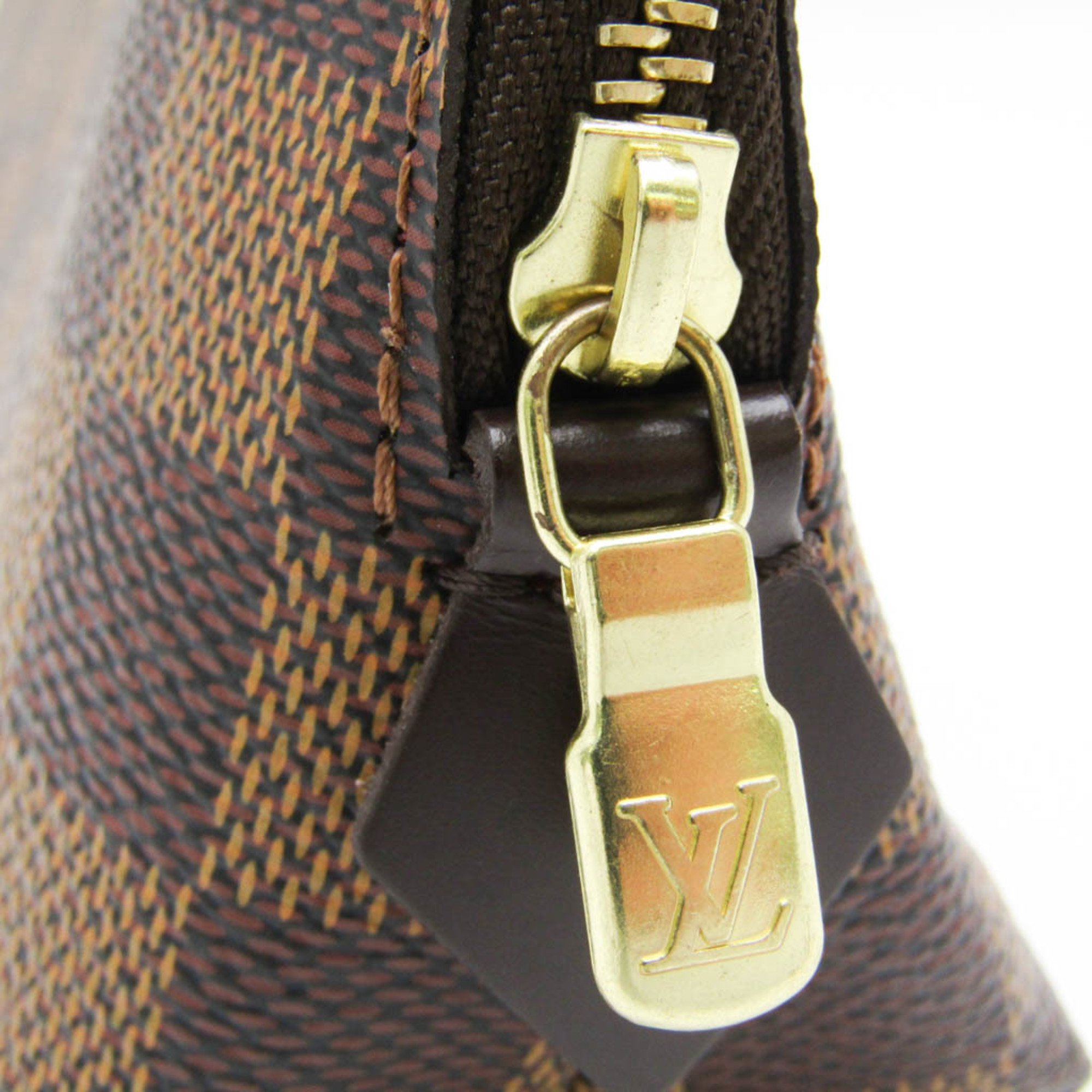 ルイ・ヴィトン(Louis Vuitton) ダミエ ポッシュ・コスメティック N47516 メンズ,レディース ポーチ エベヌ | eLADY  Globazone