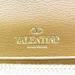 ヴァレンティノ・ガラヴァーニ(Valentino Garavani) MW2P0680WF1 レディース レザー チェーン/ショルダーウォレット ブラウン,マルチカラー,レッド