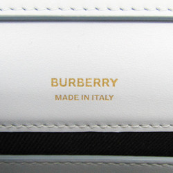 バーバリー(Burberry) LOLA 8066181 レディース レザー ショルダーバッグ ライトブルー