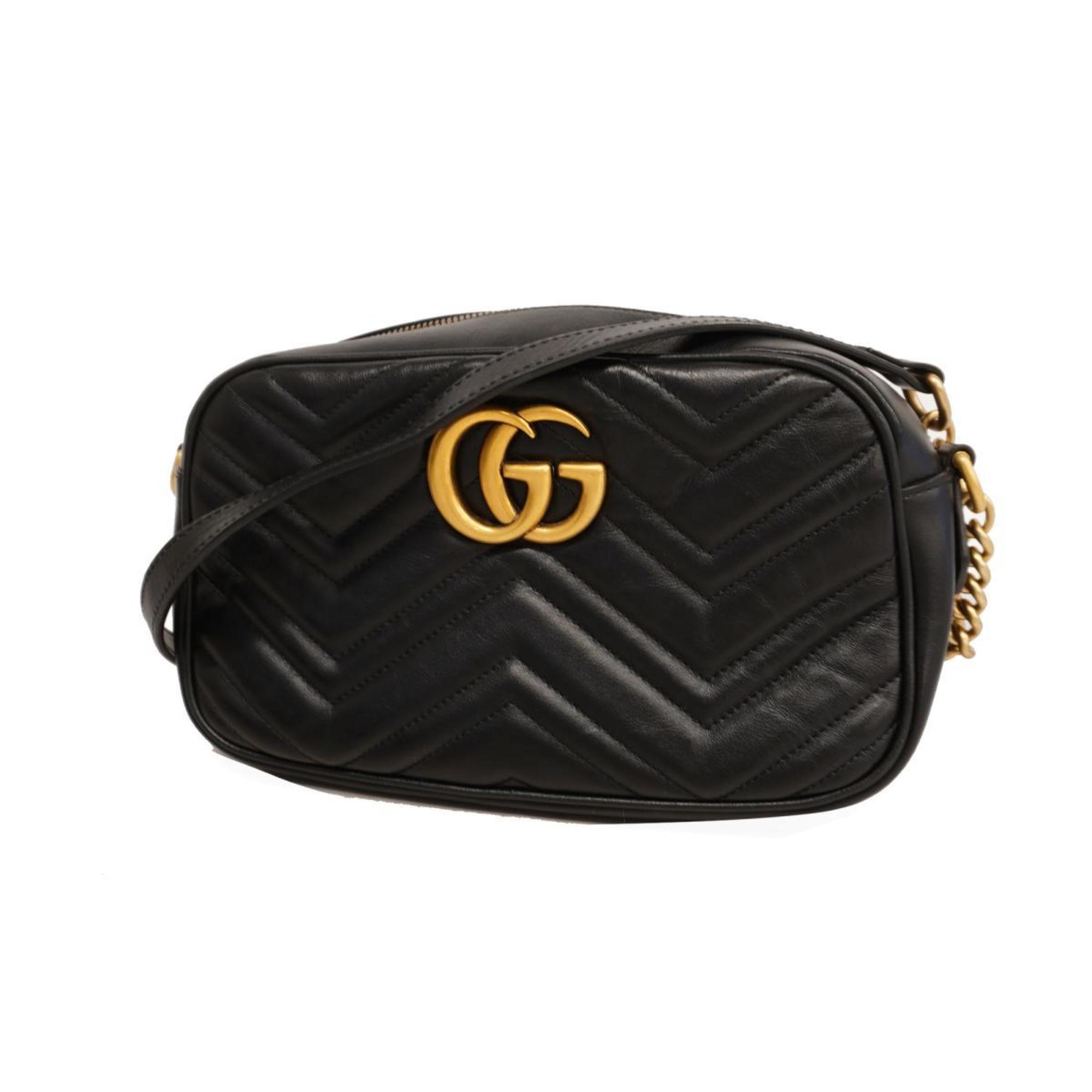 グッチ(Gucci) グッチ ショルダーバッグ GGマーモント 447632 レザー