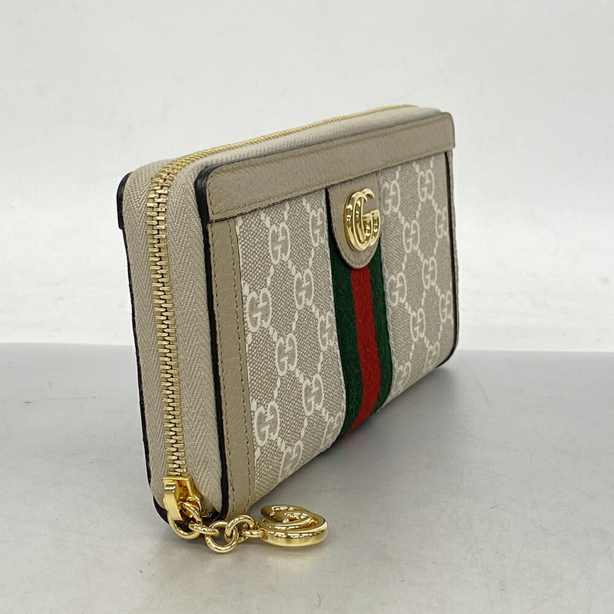 グッチ(Gucci) グッチ 長財布 GGスプリーム シェリーライン オフィ