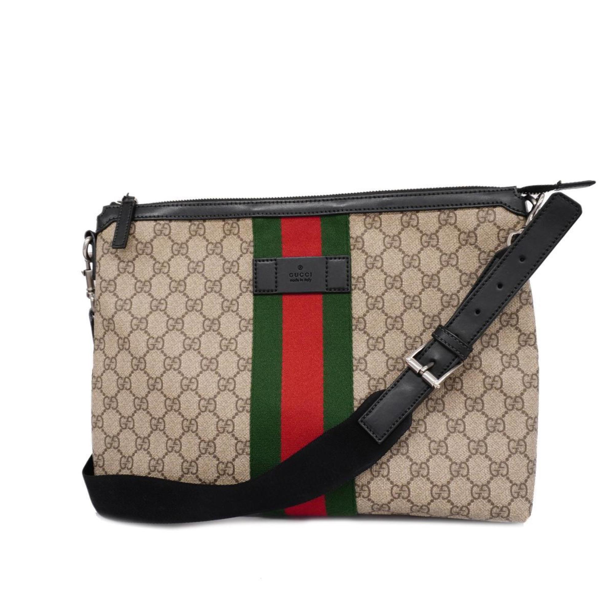 GUCCI グッチ ショルダーバッグ GGスプリーム シェリーライン ABランク 