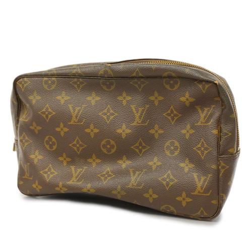 ルイ・ヴィトン(Louis Vuitton) ルイ・ヴィトン ポーチ モノグラム トゥルーストワレット28 M47522 ブラウンレディース |  eLADY Globazone