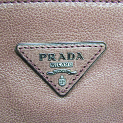 プラダ(Prada) B2625M レディース レザー ハンドバッグ,ショルダーバッグ ダスティピンク