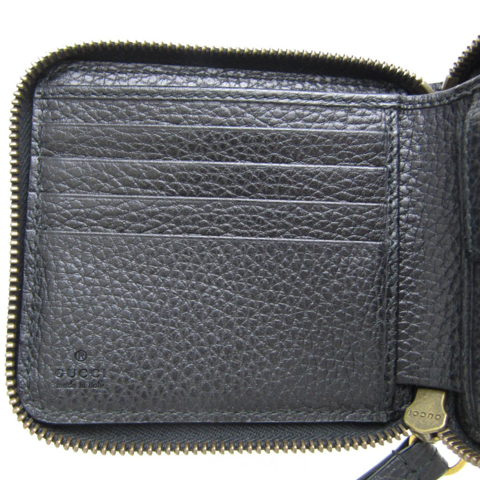 グッチ(Gucci) GGマーモント UFO ドラゴン パッチワーク 478138 レディース,メンズ レザー 財布（二つ折り） ブラック,マルチカラー