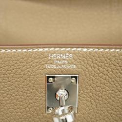 エルメス(Hermes) エルメス ハンドバッグ ケリー25 B刻印 トゴ エトゥープ   レディース
