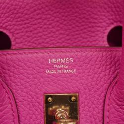 エルメス(Hermes) エルメス ハンドバッグ バーキン25 A刻印 トゴ ローズパープル   レディース