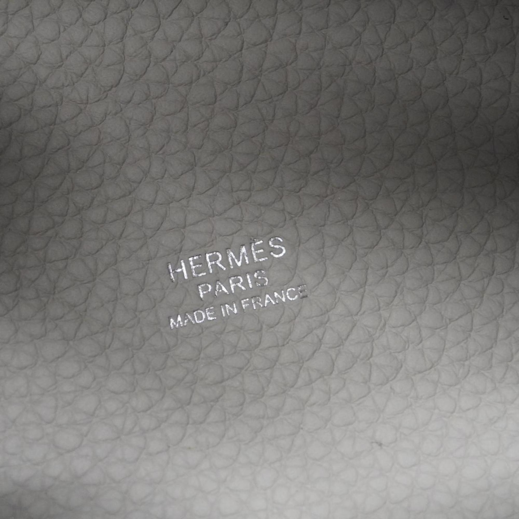 エルメス(Hermes) エルメス ハンドバッグ ピコタンロックMM Y刻印 トリヨンクレマンス ブルーペール   レディース
