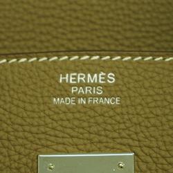 エルメス(Hermes) エルメス ハンドバッグ バーキン35 Y刻印 トゴ エトゥープ   レディース