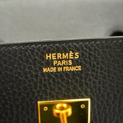 エルメス(Hermes) エルメス ハンドバッグ バーキン35 □D刻印 アルデンヌ ブラック   レディース
