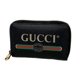グッチ(Gucci) グッチ 財布・コインケース 96319 493075 レザー ブラック   メンズ レディース