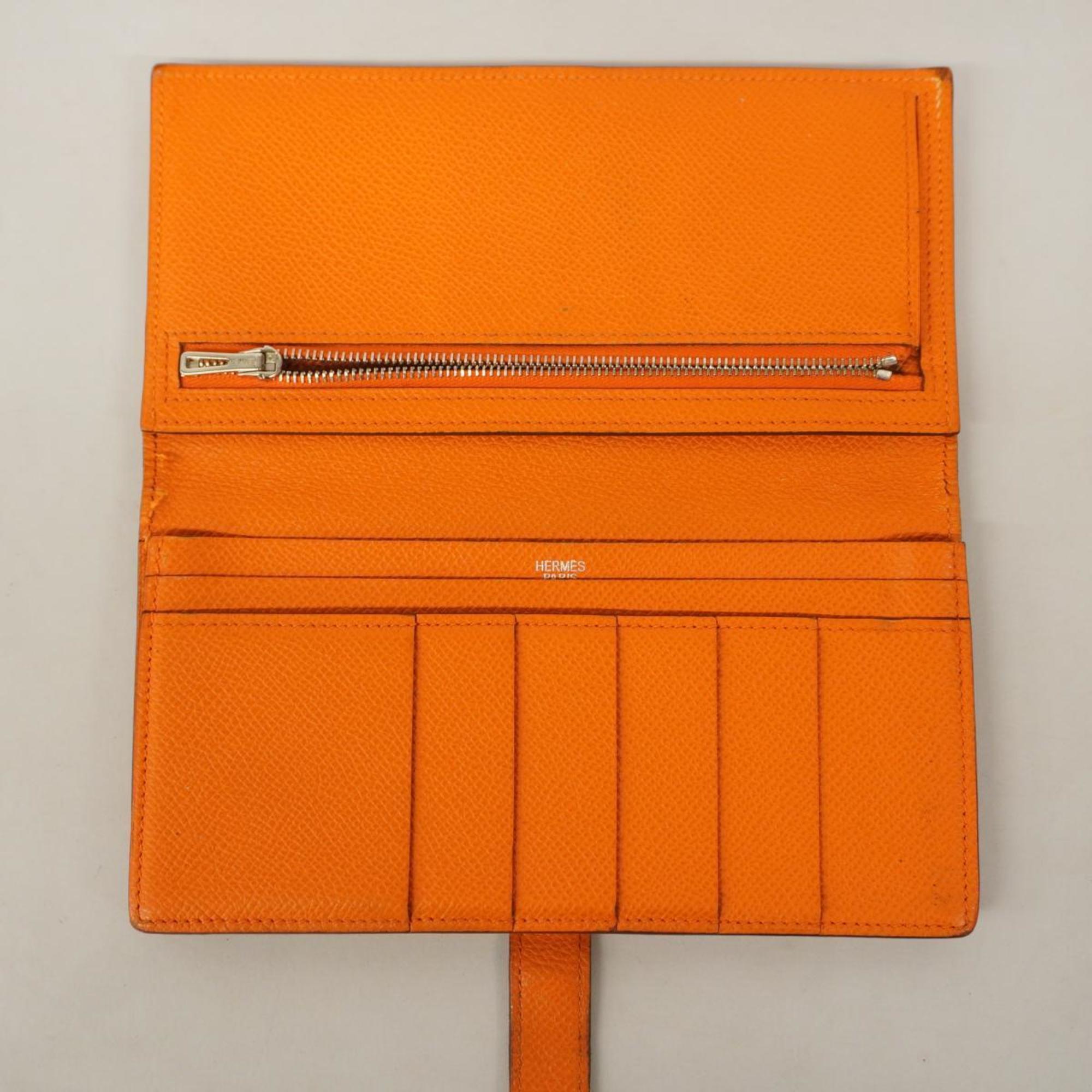 エルメス(Hermes) エルメス 長財布 ベアンスフレ □N刻印 ヴォー