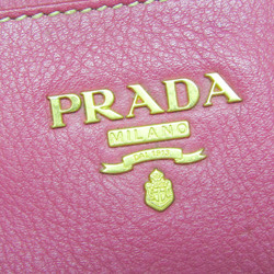 プラダ(Prada) レディース レザー ハンドバッグ,ショルダーバッグ ピンク