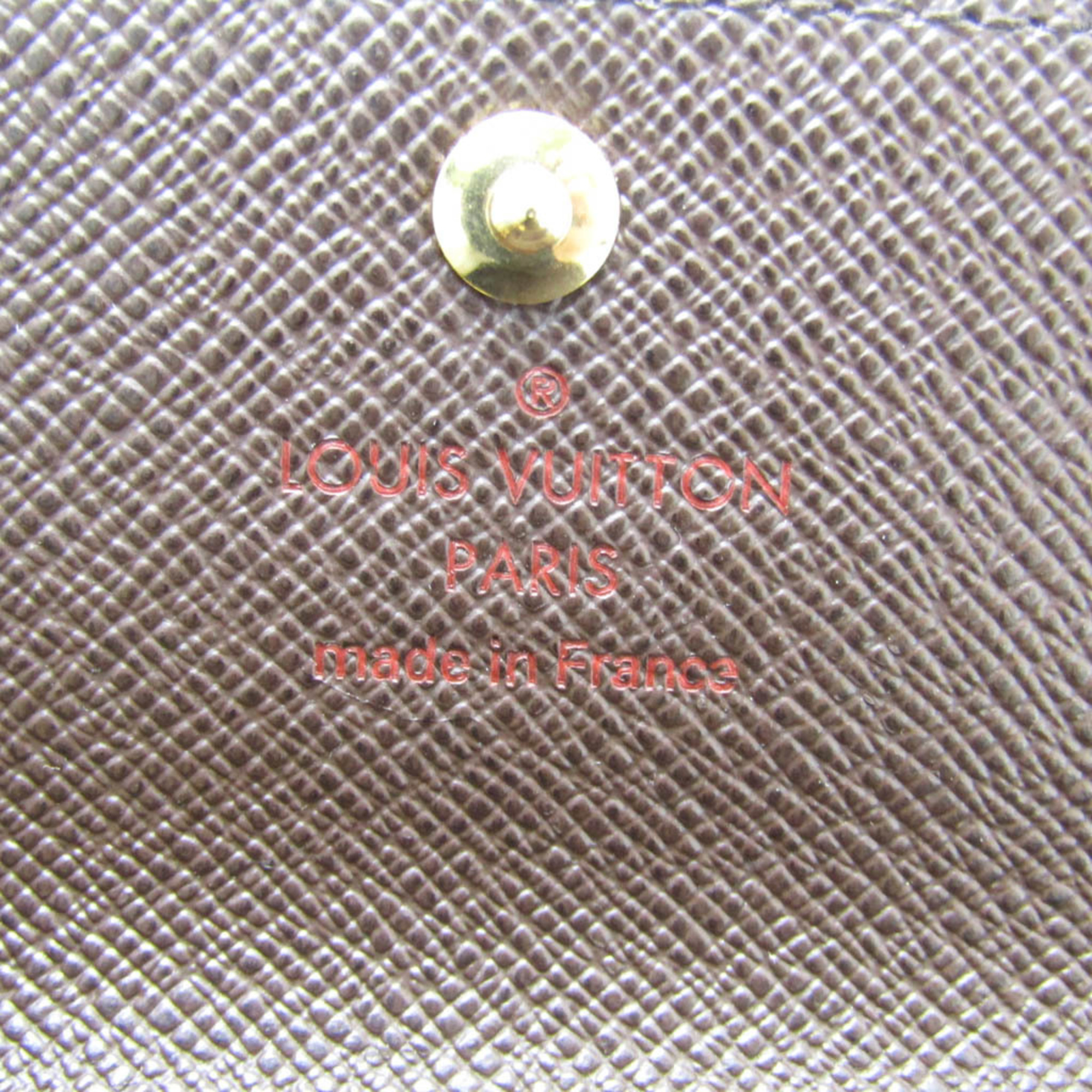 ルイ・ヴィトン(Louis Vuitton) ダミエ ミュルティクレ4 N62631 レディース,メンズ ダミエキャンバス キーケース エベヌ