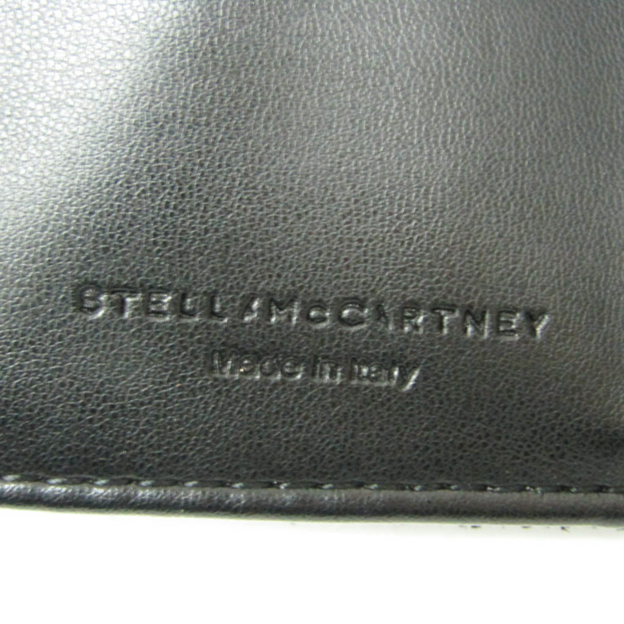 ステラ・マッカートニー(Stella McCartney) FALABELLA 521371W9132 レディース ポリエステル 財布（三つ折り） ブラック