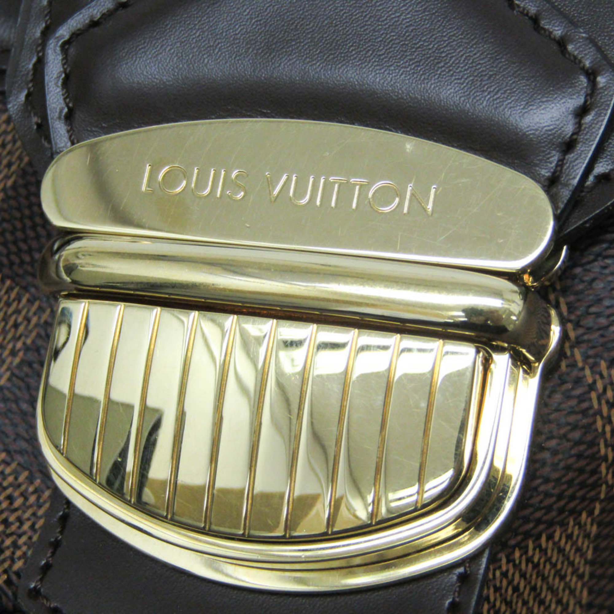 ルイ・ヴィトン(Louis Vuitton) ダミエ システィナGM N41540 レディース ショルダーバッグ エベヌ