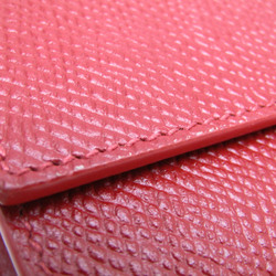 セリーヌ(Celine) SMALL TRIFOLD WALLET 10B573BEL レディース レザー 財布（三つ折り） レッド
