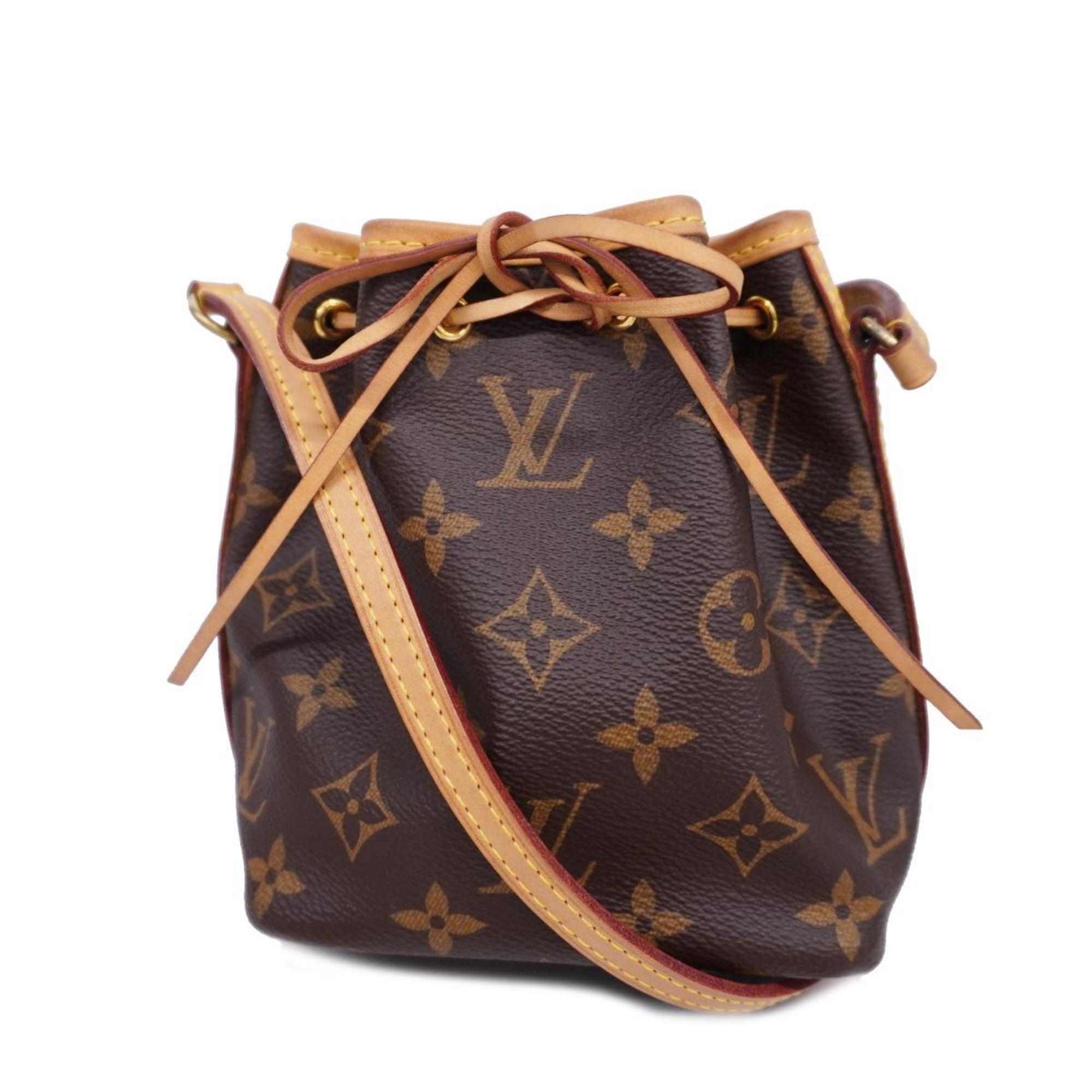 ルイ・ヴィトン(Louis Vuitton) ルイ・ヴィトン ショルダーバッグ モノグラム ナノノエ M41346 ブラウンレディース