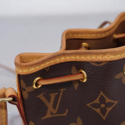 ルイ・ヴィトン(Louis Vuitton) ルイ・ヴィトン ショルダーバッグ モノグラム ナノノエ M41346 ブラウンレディース
