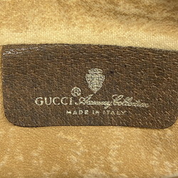 グッチ(Gucci) グッチ ショルダーバッグ GGスプリーム シェリーライン 56 02 087  レザー ブラウン   レディース