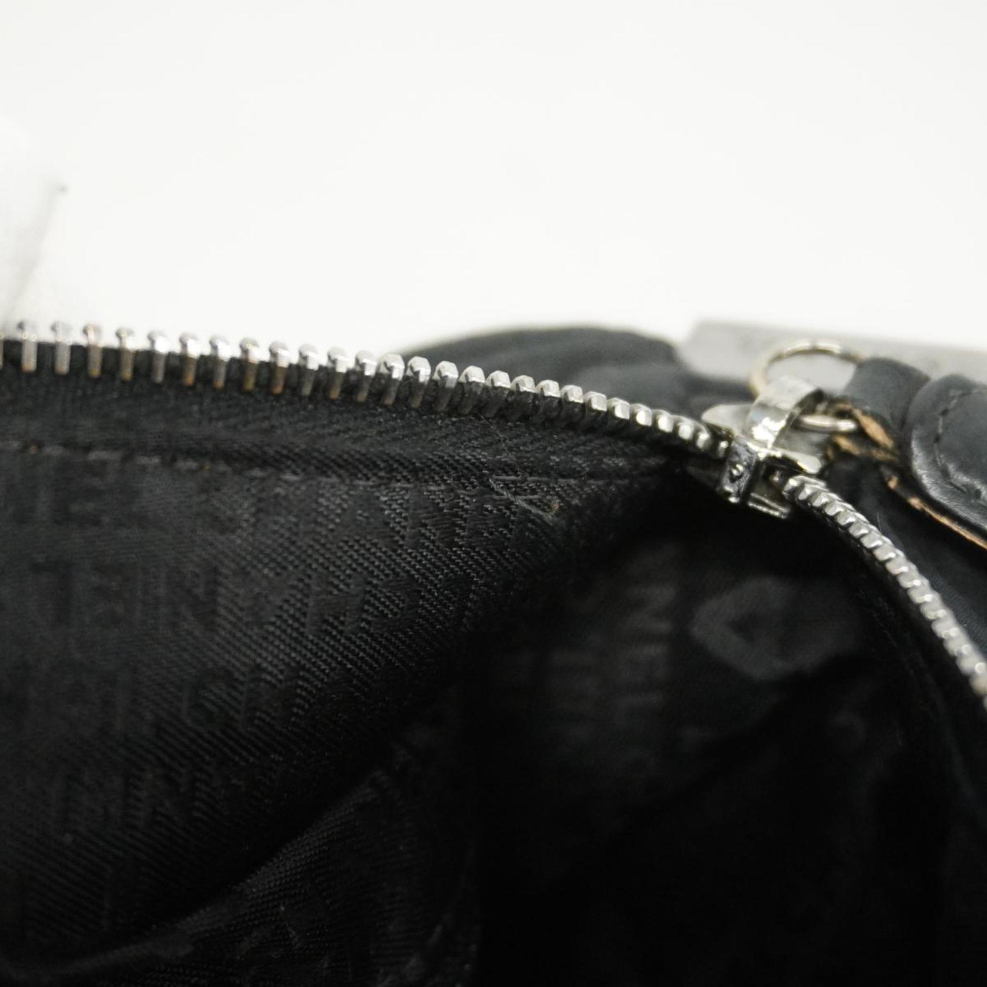 シャネル(Chanel) シャネル ハンドバッグ チョコバー ナイロン ブラック  レディース