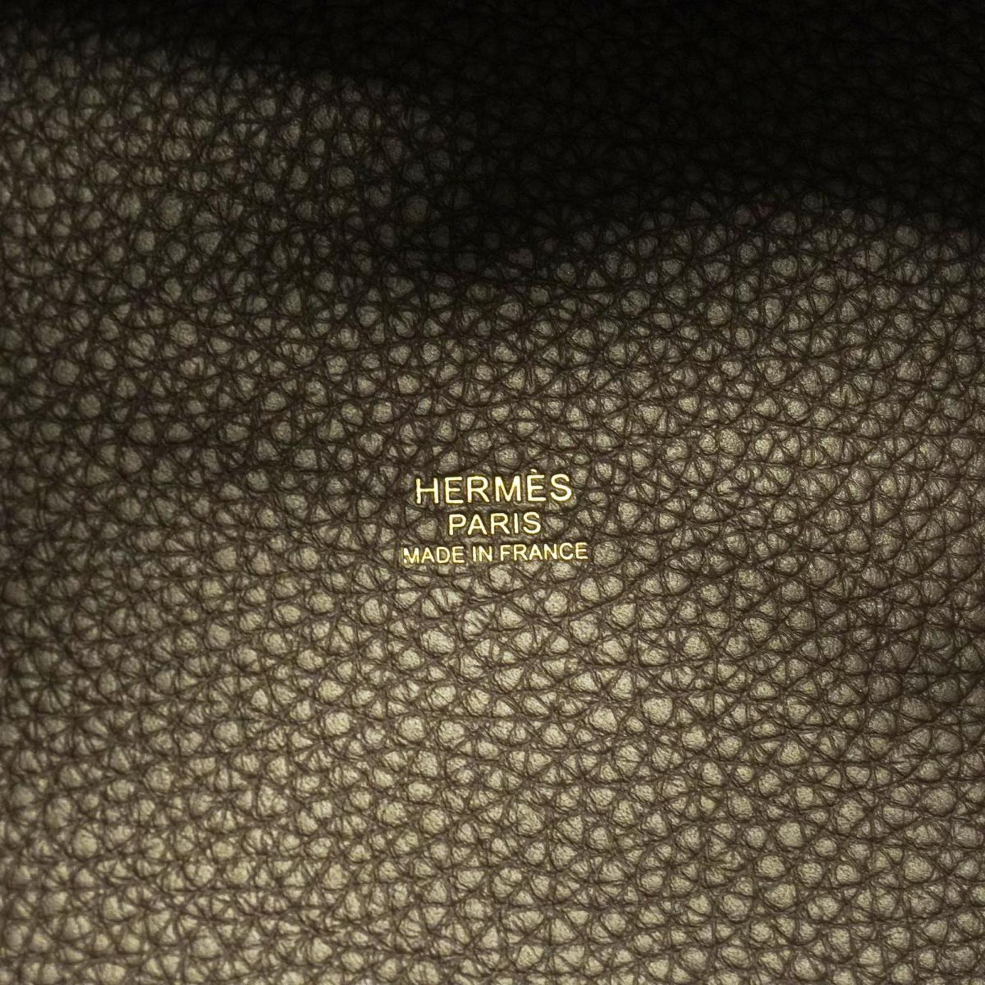 エルメス(Hermes) エルメス ハンドバッグ ピコタンロックPM B刻印 トリヨンクレマンス ルージュセリエ   レディース