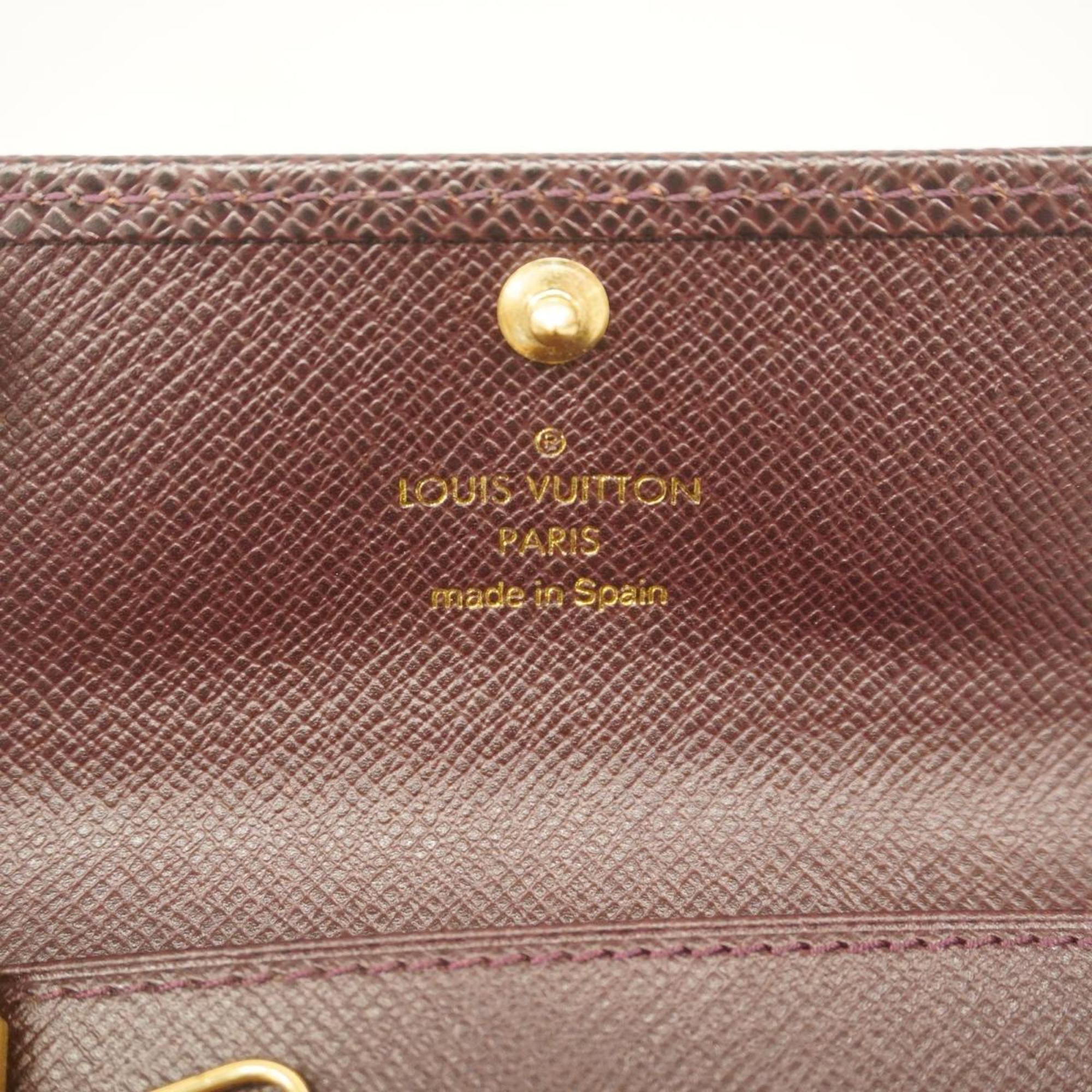 ルイ・ヴィトン(Louis Vuitton) ルイ・ヴィトン キーケース タイガ ミュルティクレ4 M30526 アカジューメンズ レディース