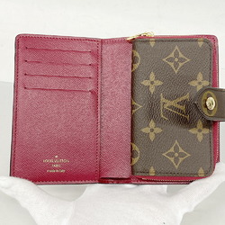 ルイ・ヴィトン(Louis Vuitton) ルイ・ヴィトン 財布 モノグラム ポルトフォイユ ジュリエット M69433 ブラウン フューシャレディース