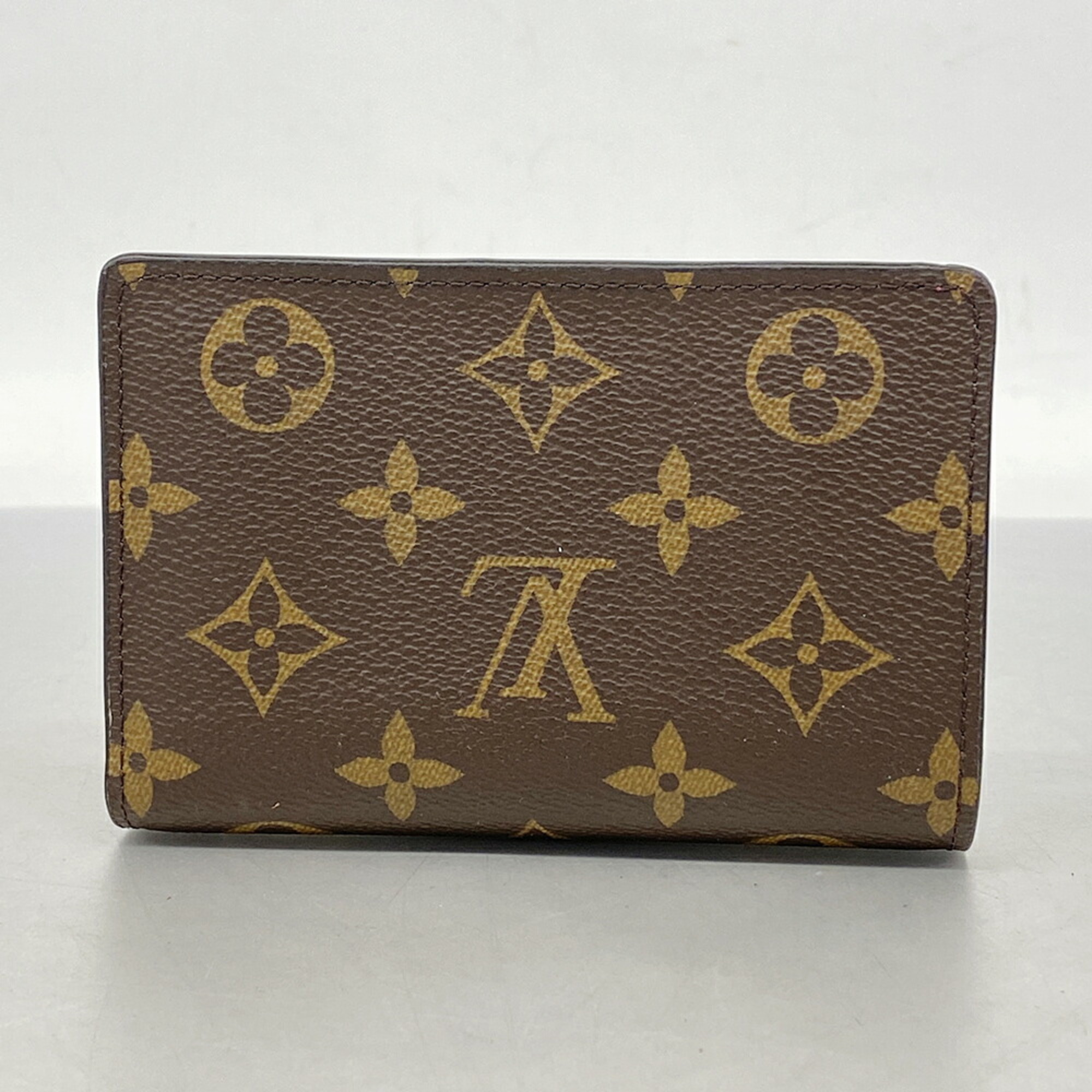 ルイ・ヴィトン(Louis Vuitton) ルイ・ヴィトン 財布 モノグラム ポルトフォイユ ジュリエット M69433 ブラウン フューシャレディース