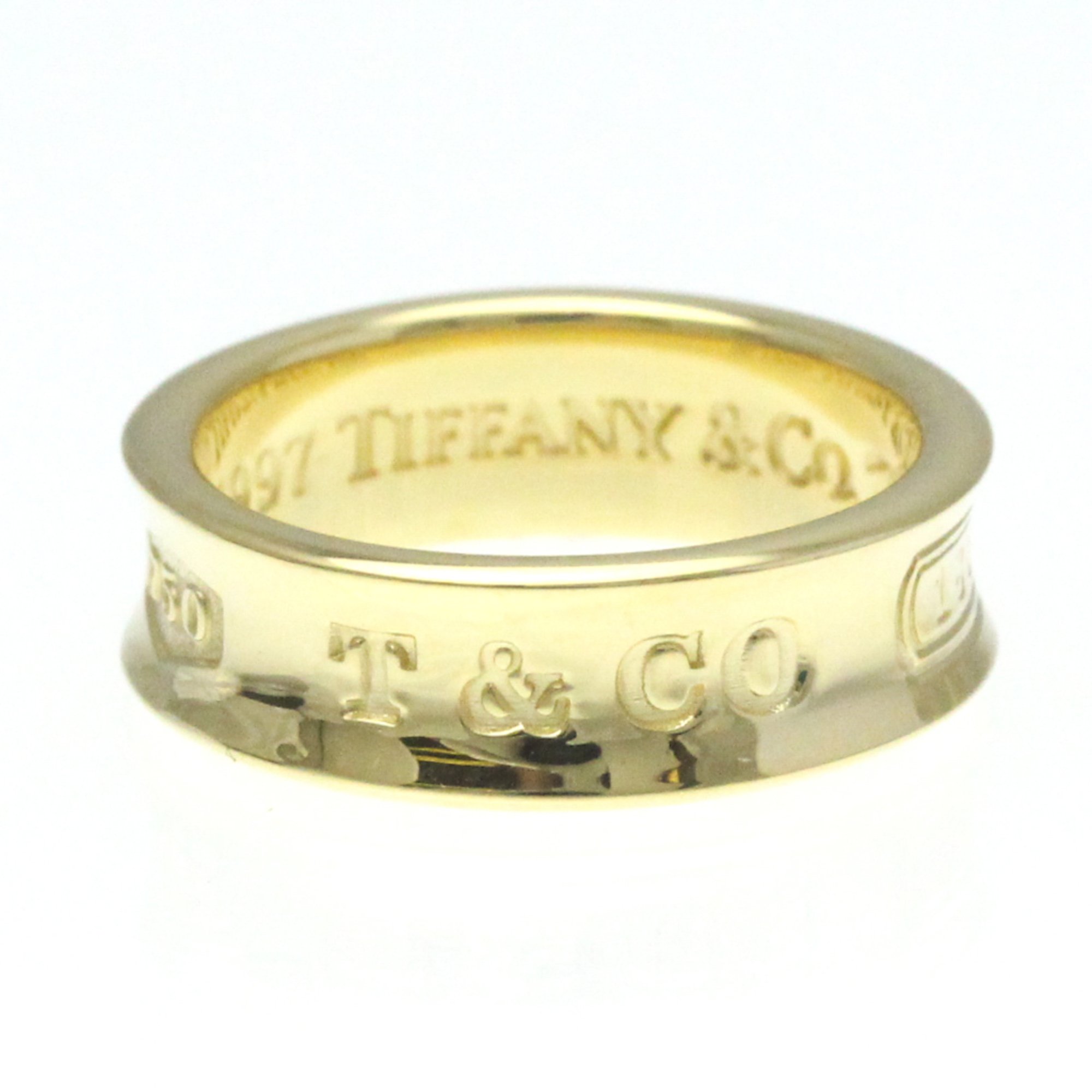 ティファニー(Tiffany) 1837 リング K18イエローゴールド(K18YG) ファッション 無し バンドリング ゴールド | eLADY  Globazone