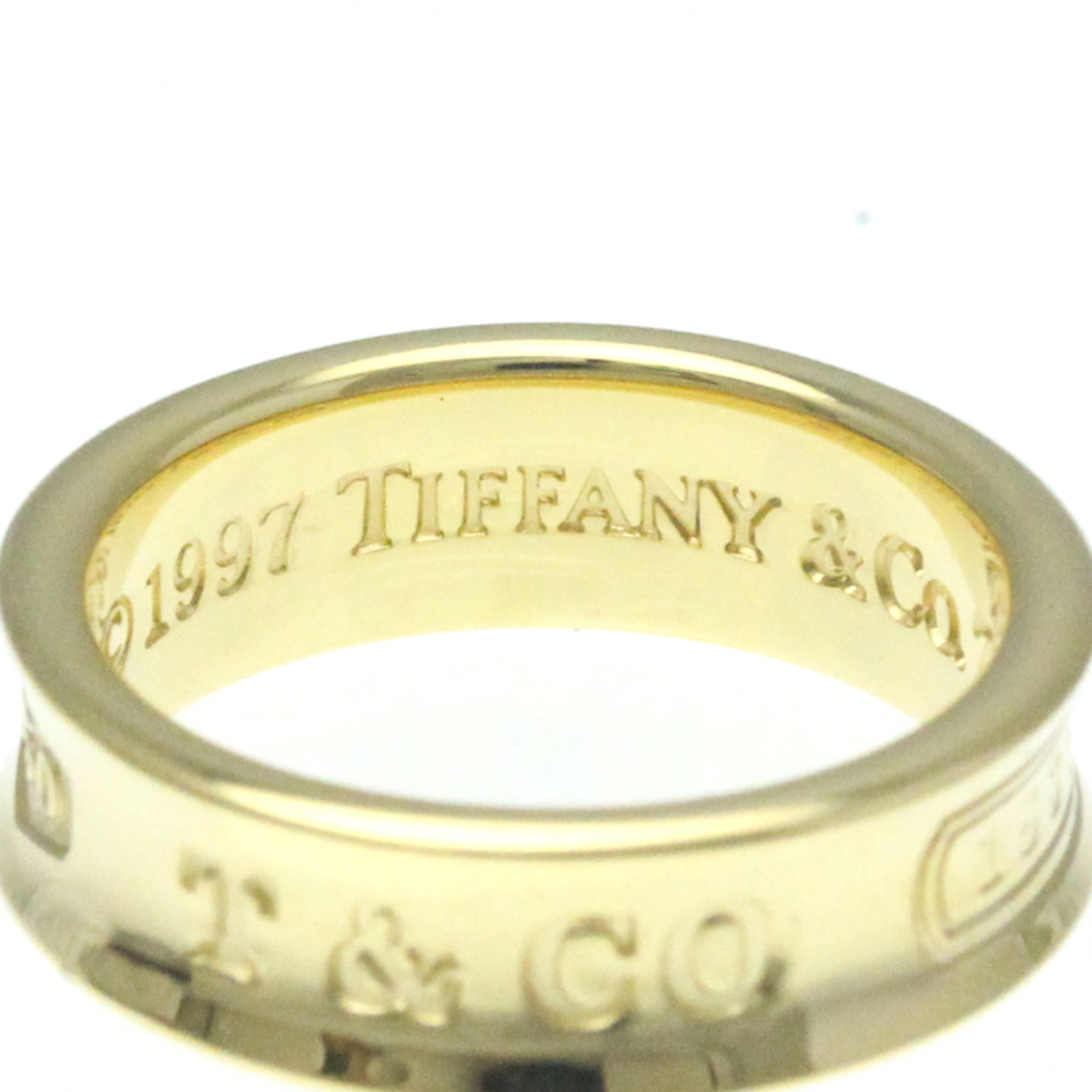 ティファニー(Tiffany) 1837 リング K18イエローゴールド(K18YG) ファッション 無し バンドリング ゴールド | eLADY  Globazone