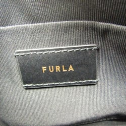 フルラ(Furla) ATENA S WB00397 レディース レザー,キャンバス ショルダーバッグ ブラック,グレージュ