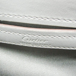 カルティエ(Cartier) C ドゥ カルティエ ミニ CRL1002055 レディース レザー,ファー ハンドバッグ,ショルダーバッグ グレー