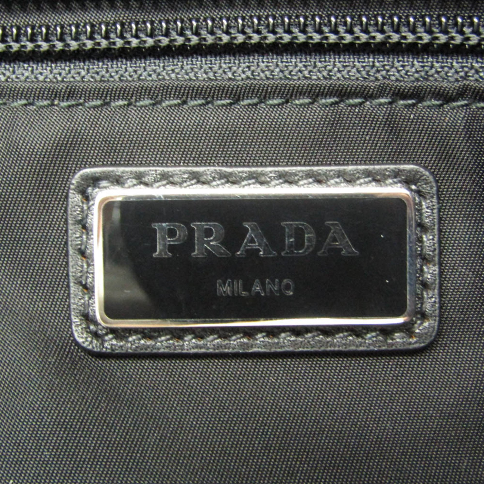 プラダ(Prada) レディース,メンズ ナイロン ショルダーバッグ ブラック