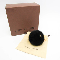 ルイ・ヴィトン(Louis Vuitton) バブルV バッグチャーム M00008 キーホルダー (ブラック,ゴールド)