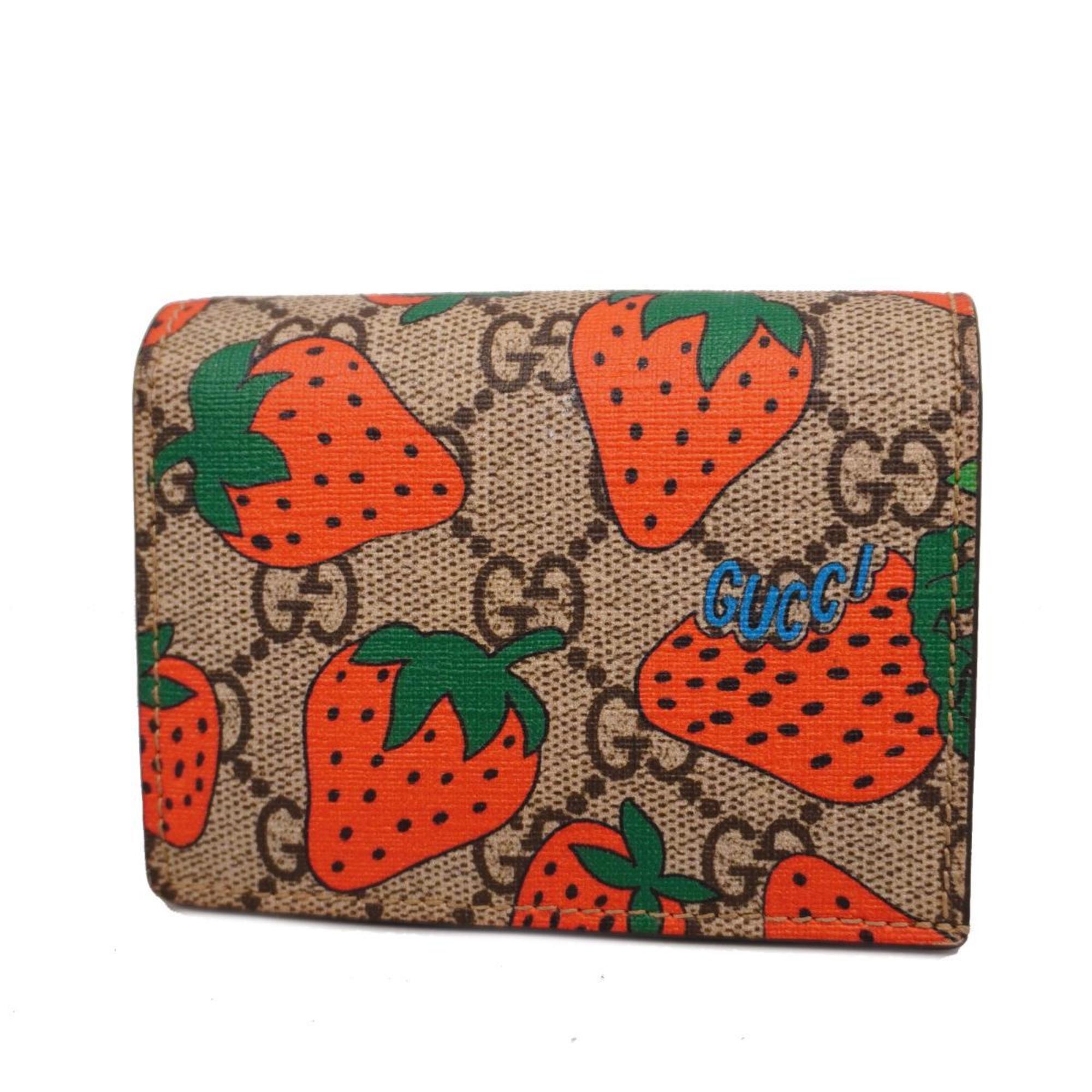 グッチ(Gucci) グッチ 財布 GGスプリーム ストロベリー 573839 0959 ...