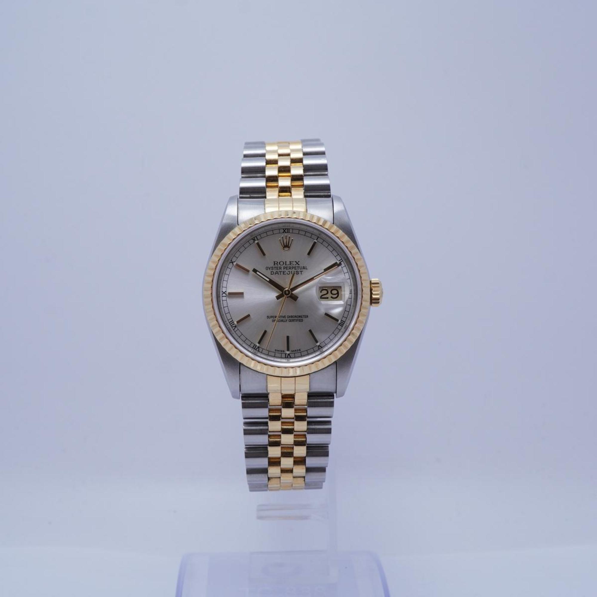 ロレックス 自動巻き デイトジャスト 16233 腕時計 1993年 ゴールド 