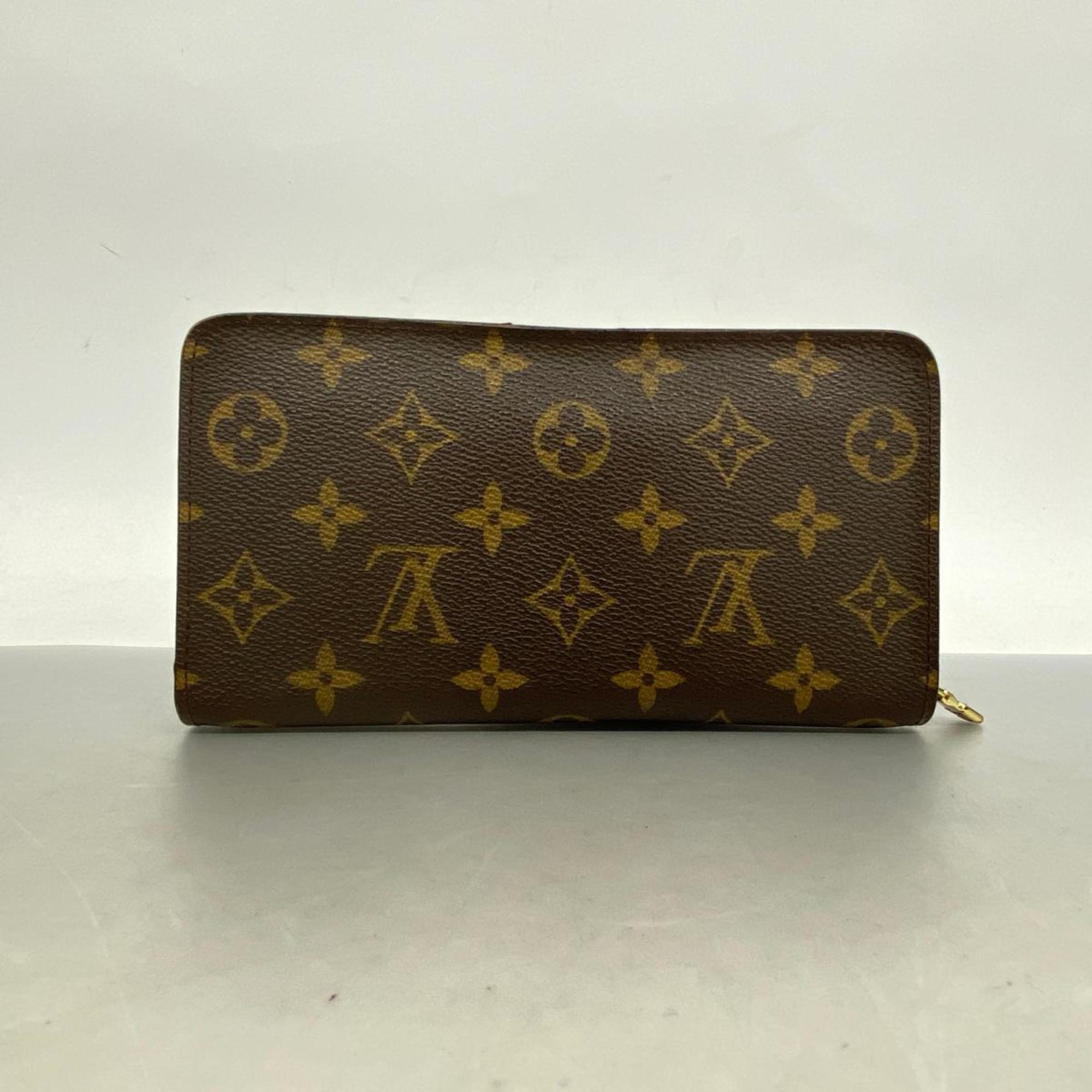 ルイ・ヴィトン(Louis Vuitton) ルイ・ヴィトン 長財布 モノグラム ポルトモネジップ M61727 ブラウンレディース | eLADY  Globazone