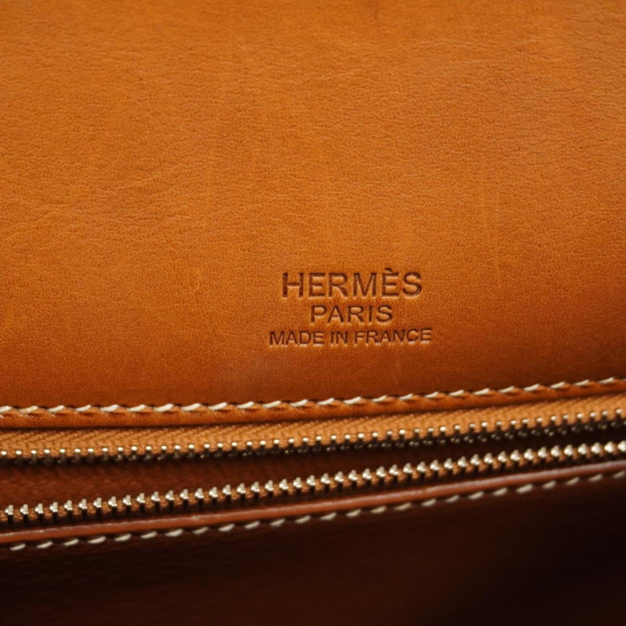 エルメス(Hermes) エルメス ハンドバッグ ケリー32 □N刻印 バレニア トワルクーベル フォーブ ツンドラ   レディース