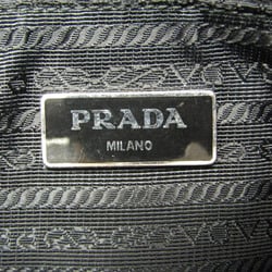 プラダ(Prada) キルティング チェーン レディース ナイロン,レザー トートバッグ ブラック